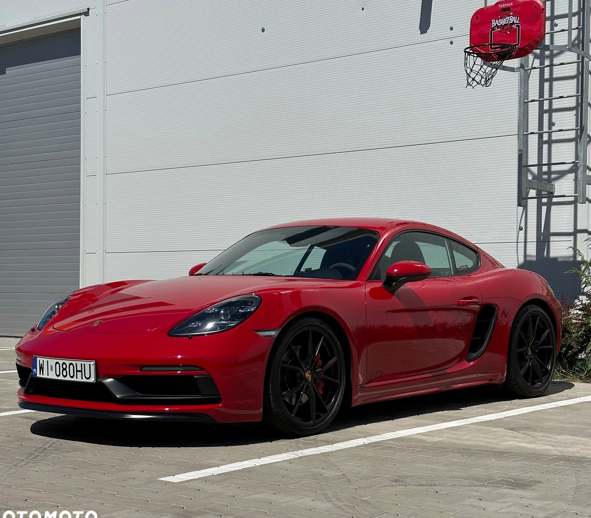 Porsche 718 Cayman cena 325000 przebieg: 74000, rok produkcji 2018 z Warszawa małe 92